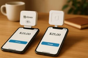 Clover Go vs. Square: Mobile Reader Comparison